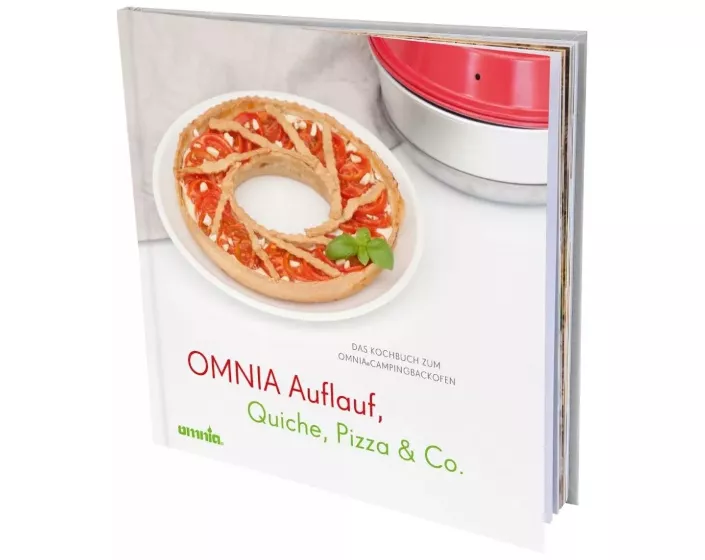 Geschenktipp: Rezeptbuch Omnia Auflauf, Quiche, Pizza & Co.