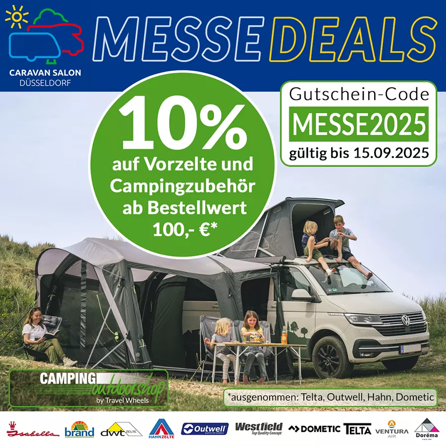 Messe Deals - Caravan Salon Düsseldorf 2025