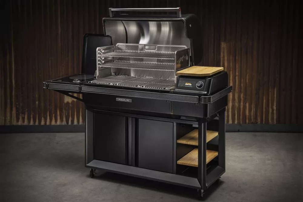 Holzpelletgrill Traeger Timberline XL INT, schwarz | Ausstellungsstück