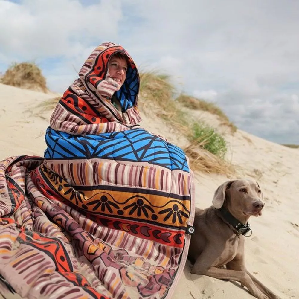 Schlafdecke Bent Vanlife Schlafsack Bentcho; Africa Druck