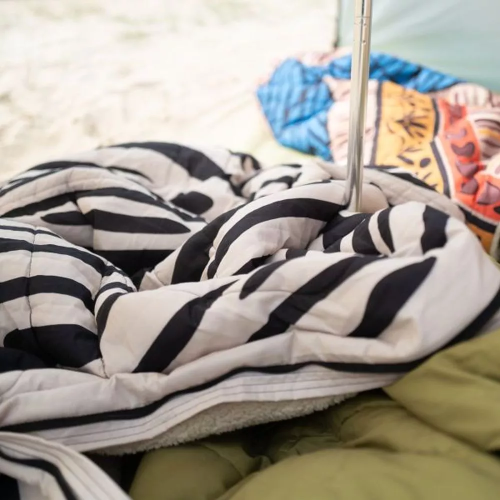 Schlafdecke Bent Vanlife Schlafsack Bentcho; Zebra Druck