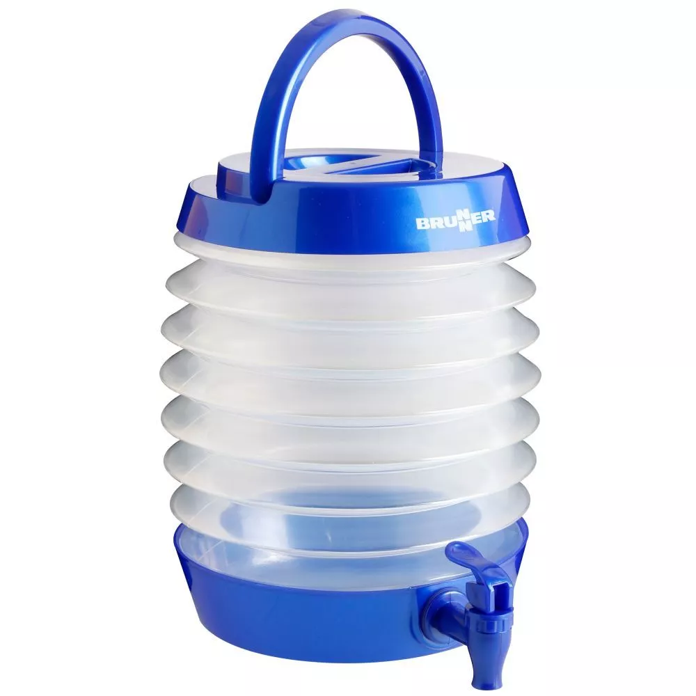 210 L Wasserkanister Faltbar, Wasserbehälter Trinkwasserbehälter  Wiederverwendbar für Sport Camping Wandern Picknick Grill Outdoor Auto