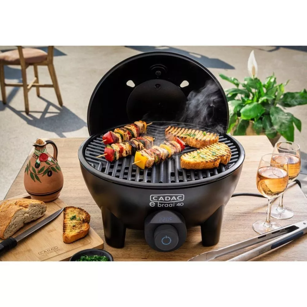 Tragbarer Elektrogrill Cadac Dometic E-Braai 40, Black | Ausstellungsstück