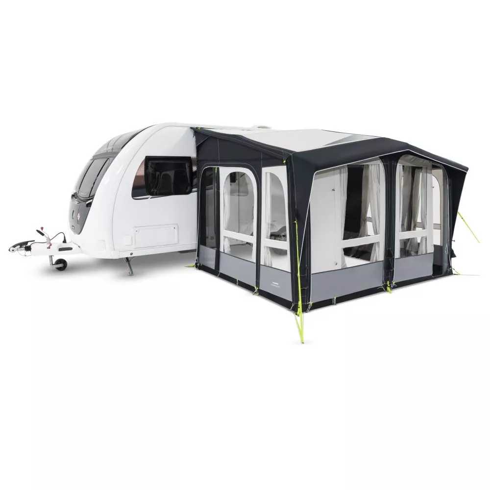 Kampa Dometic Club Air Pro 390 Plus rechts Wohnwagenvorzelt grau Vorzelt Zelt 