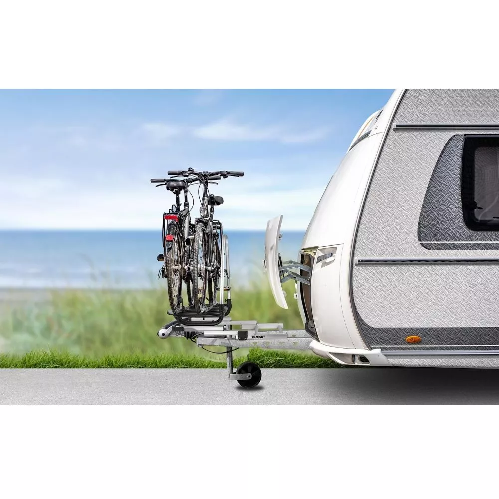 Deichsel Fahrradträger Eufab BS260, silber