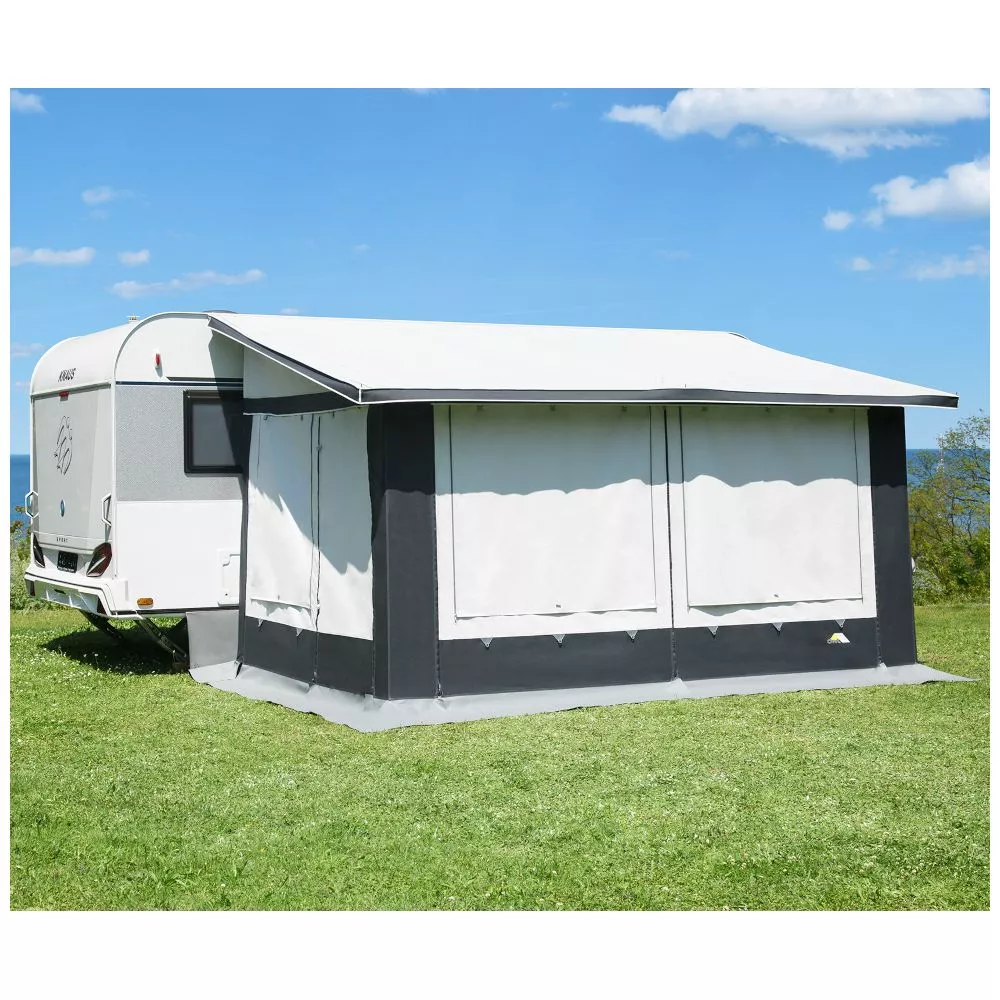 Wohnwagen-Vorzelt DWT Juwel 4 Seasons - Rechtseinzug | 32er Stahl