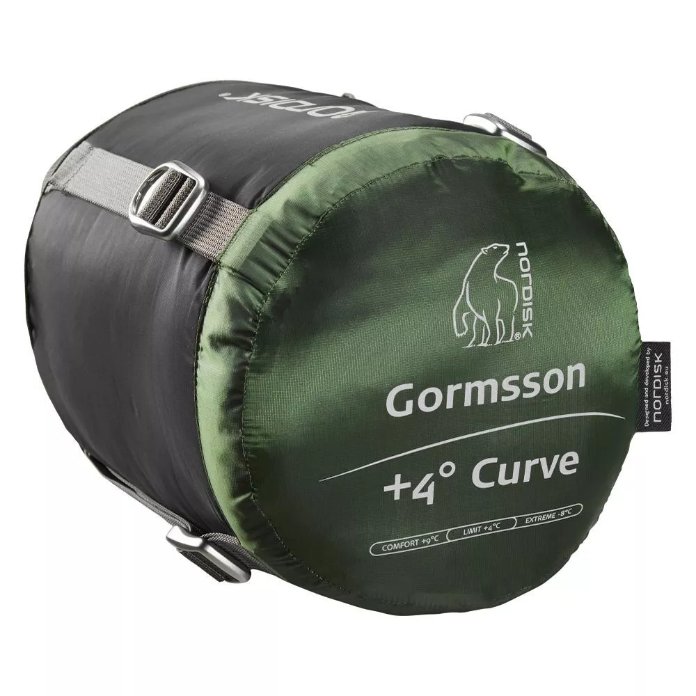 Sommerschlafsack Nordisk Gormsson + 4° Curve, Grösse XL