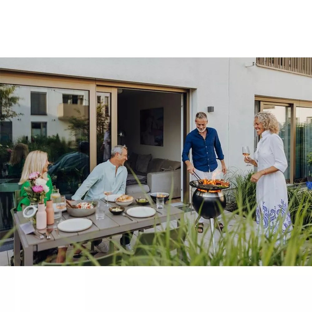 höfats MOON 45 Plancha Grill-Set, hoch