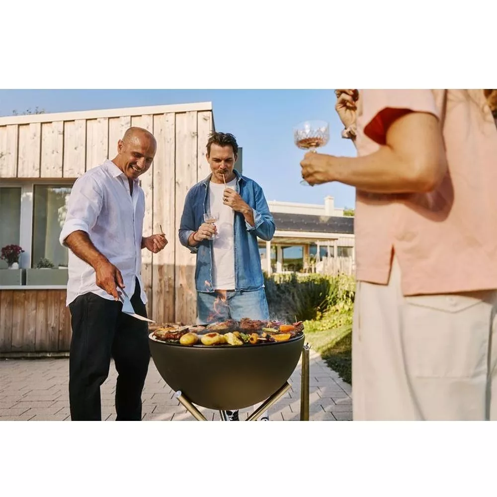 höfats Bowl 57 Plancha Grill-Set, hoch
