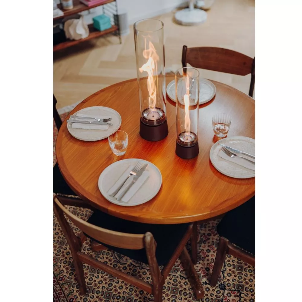 Tischfeuer höfats SPIN air 900, Rostbraun