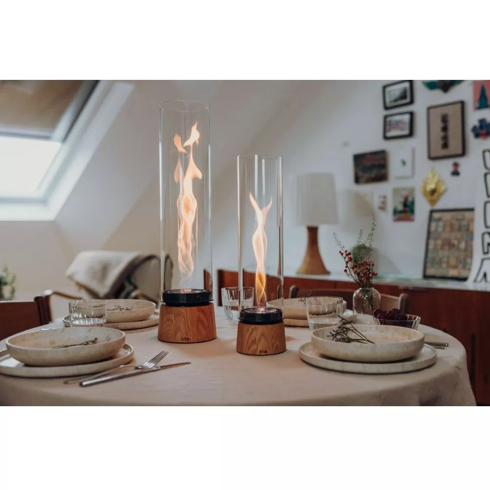 Tischfeuer höfats SPIN air 900, Eiche