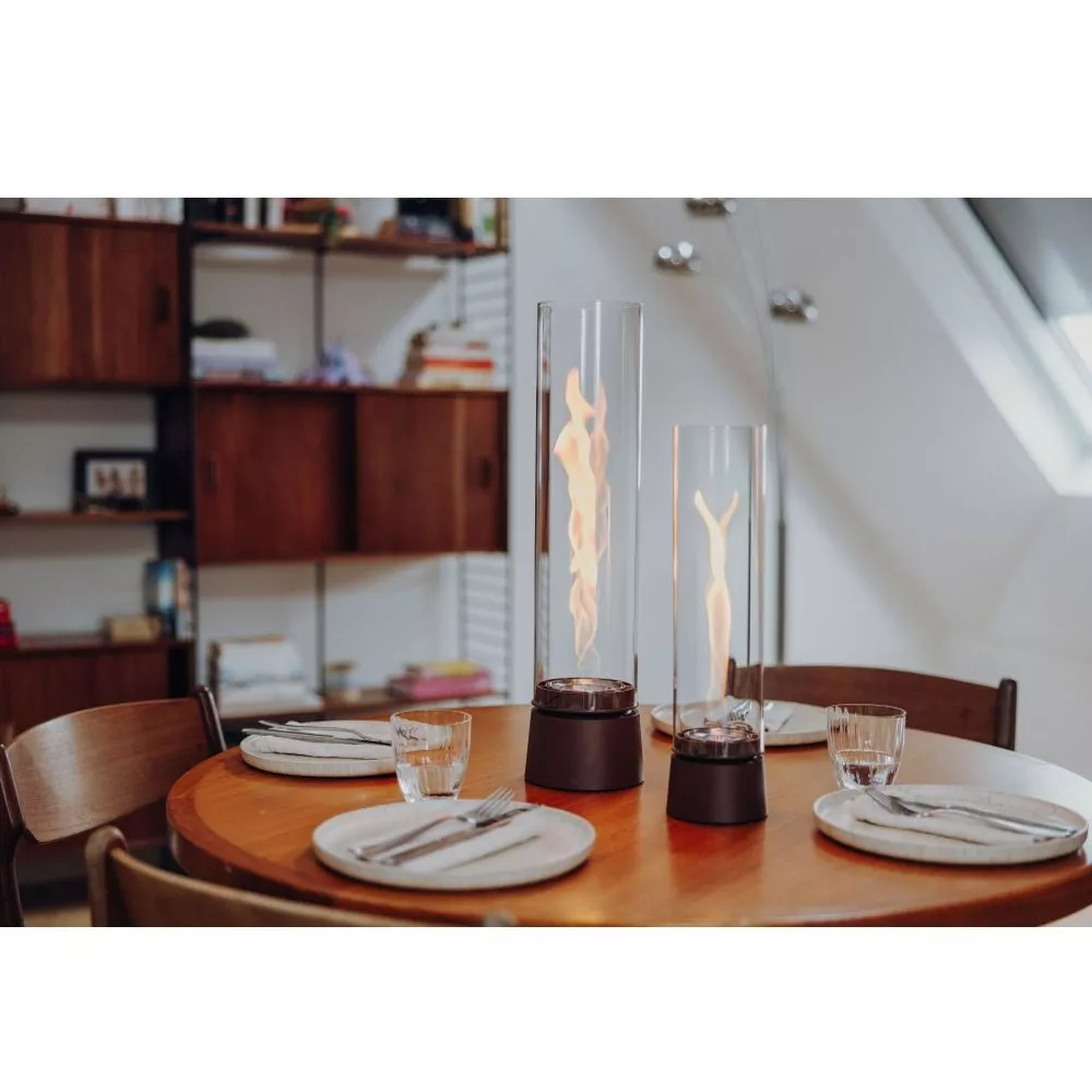 Tischfeuer höfats SPIN air 900, Rostbraun