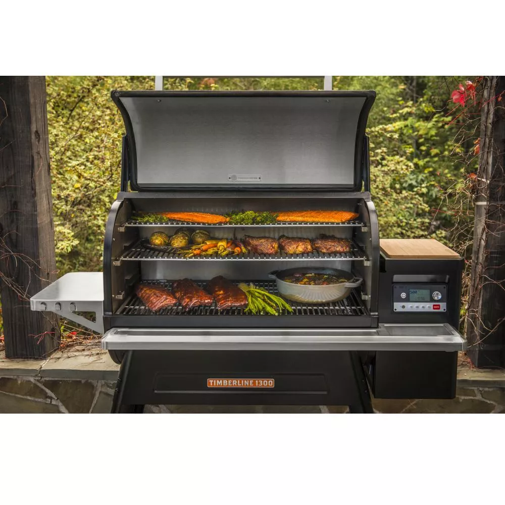 Pelletgrill Traeger Timberline 1300, schwarz | Ausstellungsstück