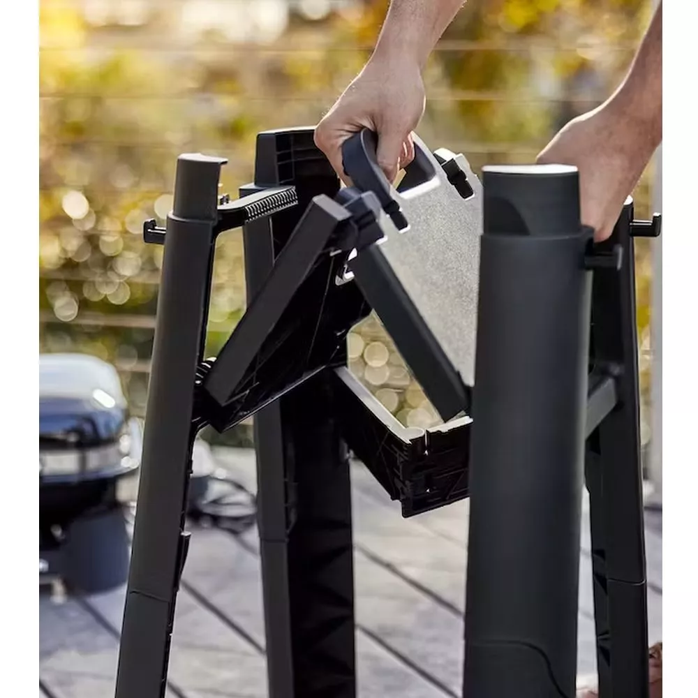 Weber Lumin Compact mit Stand, black | Ausstellungsstück