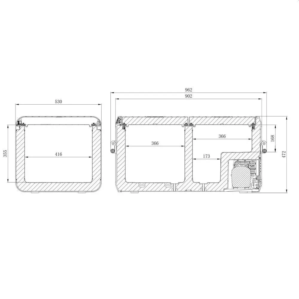 Kühl- und Gefrierbox Dometic CoolFreeze CFX3 95DZ