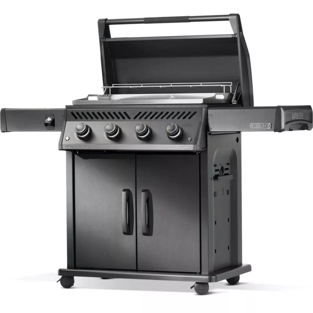 Gasgrill Napoleon Plancha Grill Phantom Rogue Pro 30, mattschwarz