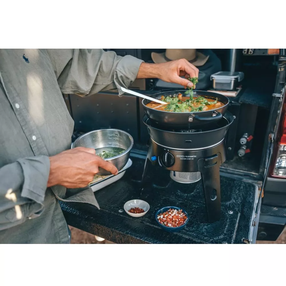 Campinggrill Cadac Dometic Safari Chef 30 HP Combo, 30 mbar