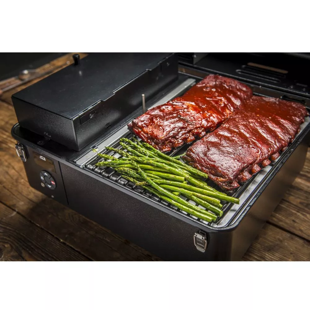 Tragbarer Pelletgrill Traeger Ranger, schwarz | Ausstellungsstück