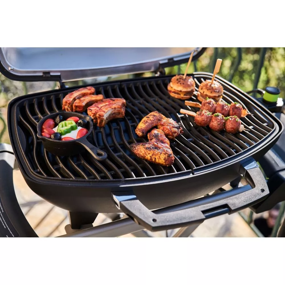 Mobiler Elektrogrill Napoleon Electric TravelQ PRO285EX mit klappbaren Wagen