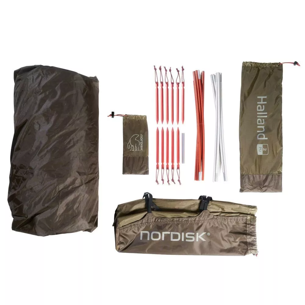 Trekkingzelt Nordisk Halland 2 PU (2.0)