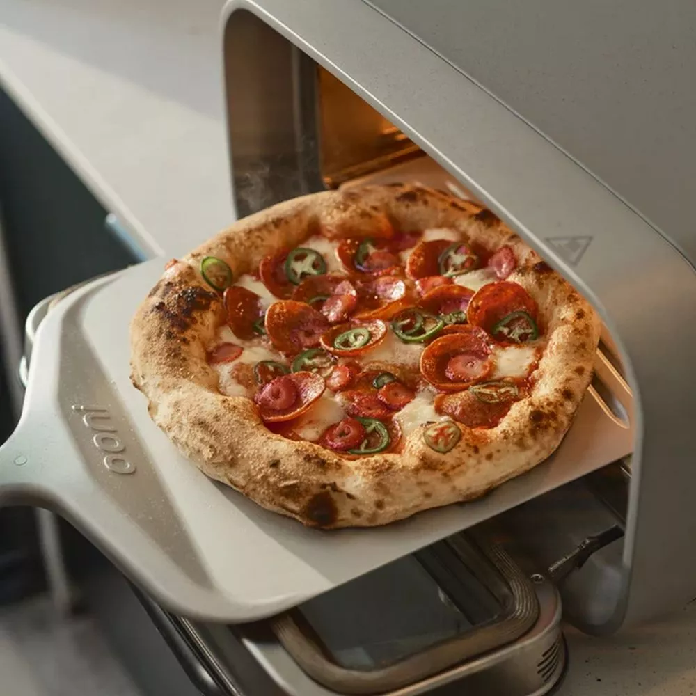 Ooni Volt 2 elektrischer Pizzaofen, polarweiss
