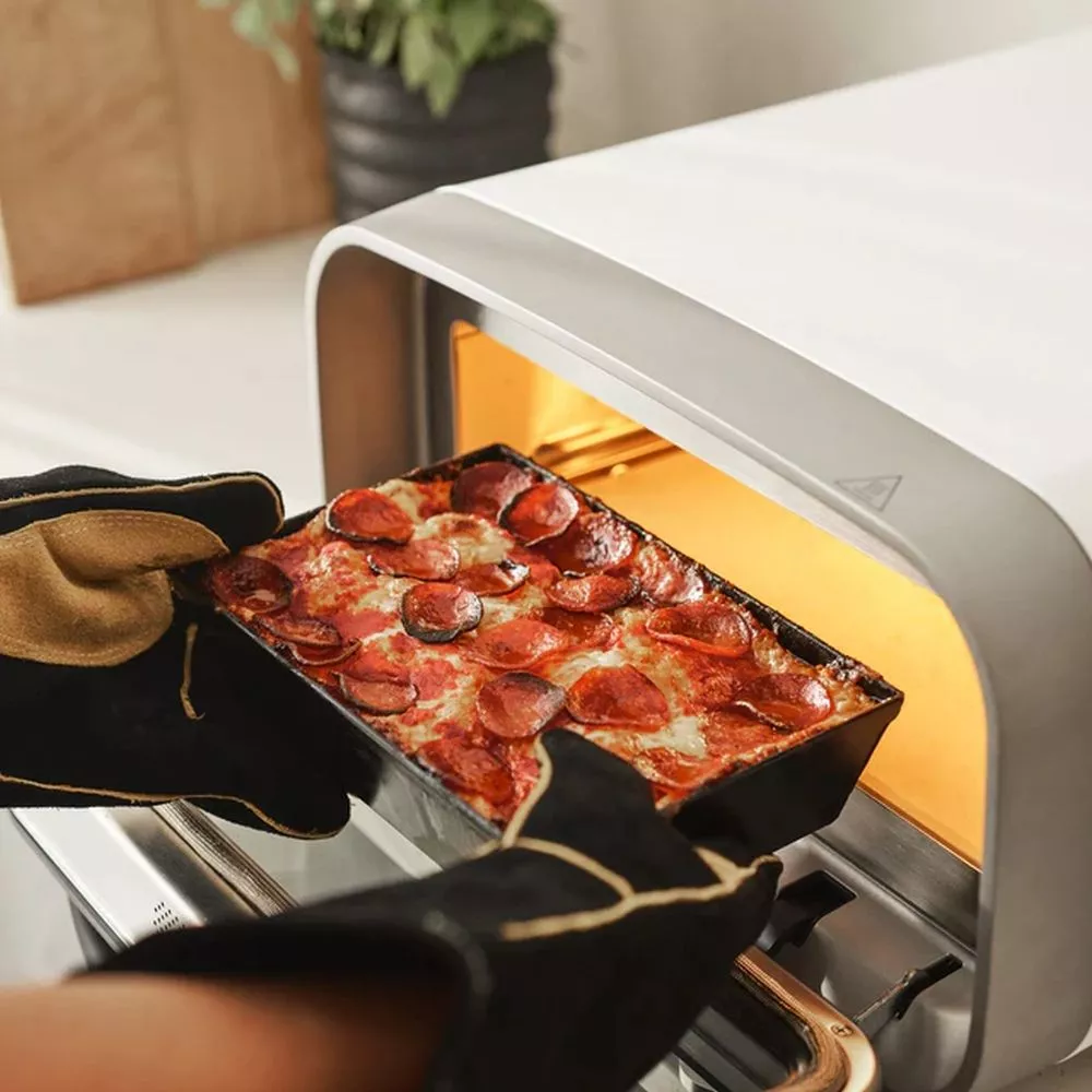 Ooni Volt 2 elektrischer Pizzaofen, polarweiss