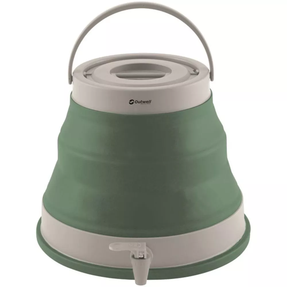 Wasserkanister Kanister grün GREEN-Top 10l mit Auslaufhahn  Schlauchanschluss für LKW Camping, Wartung & Pflege, Auto