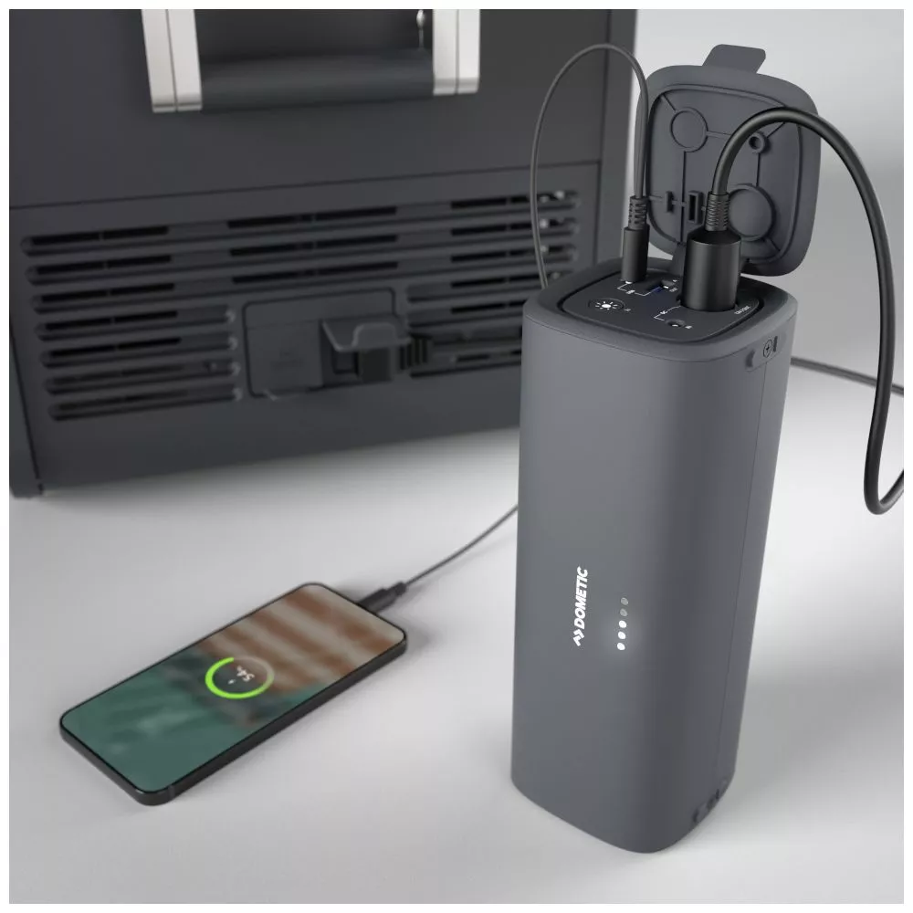 Tragbare Powerbank Dometic PLB15 mit Taschenlampe
