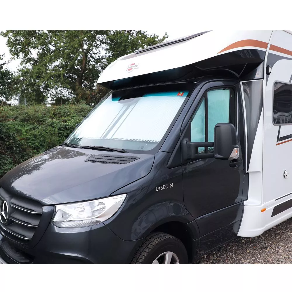 Plissee Seitenscheiben-Rollo Remis REMIfront III für Mercedes Sprinter, Baujahr 2006 -2018