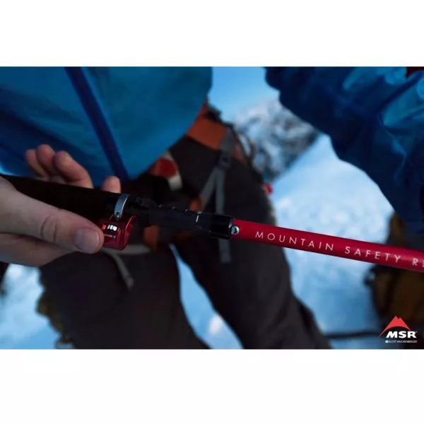 Schneeschuhstöcke MSR Backcountry-Stöcke DynaLock Ascent Carbon, small