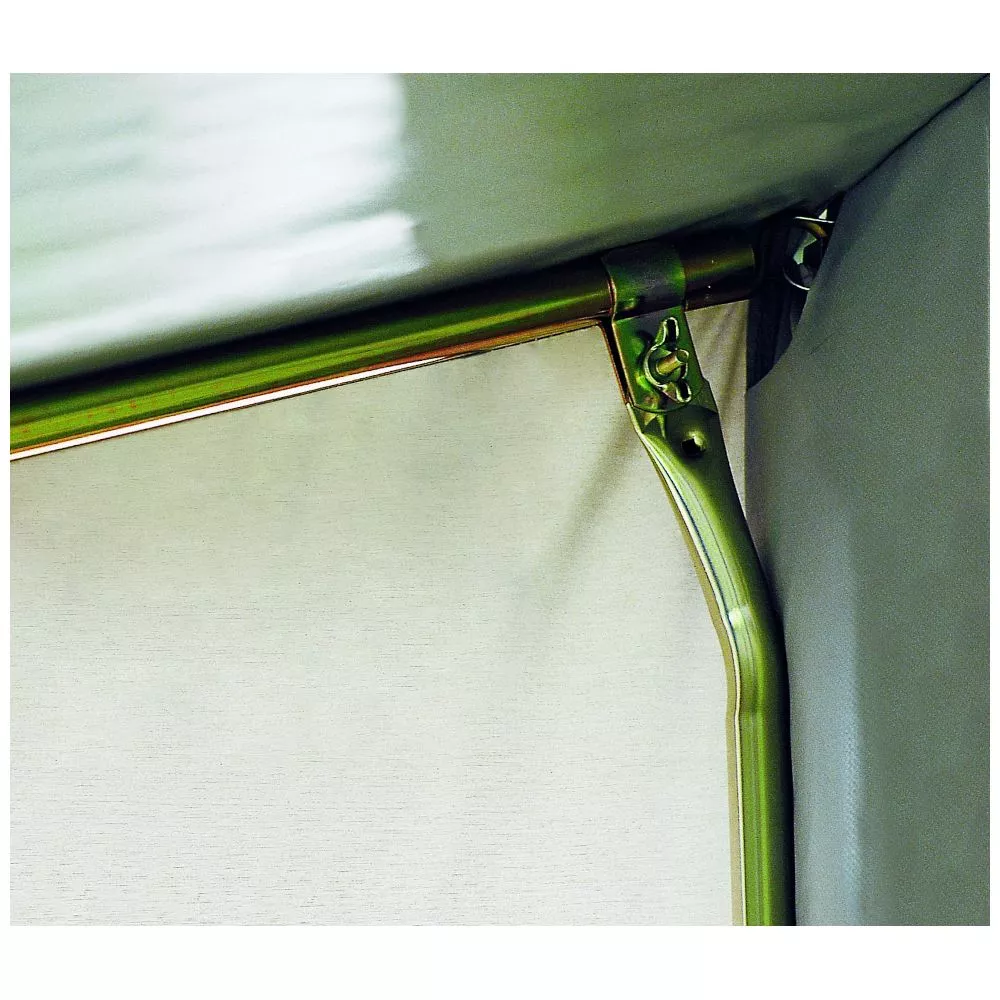 Wintervorzelt dwt Cortina III | Grösse 3 | 250x200 cm | Grau | 28mm Stahl