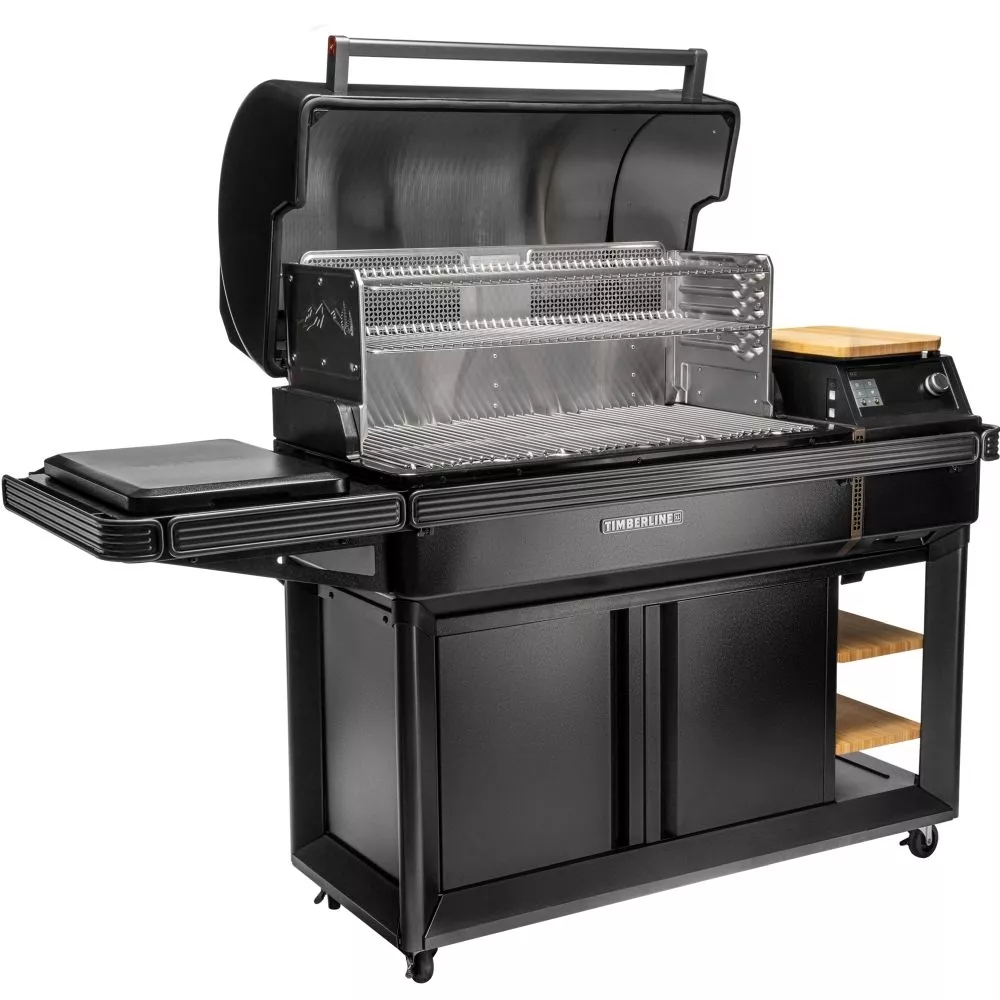 Holzpelletgrill Traeger Timberline XL INT, schwarz | Ausstellungsstück