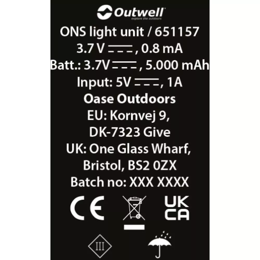 Outwell ONS Light Unit Set