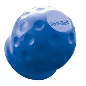 Anhängerkupplung-Schutz ALKO Soft-Ball, blau