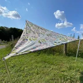 Camping-Sonnensegel Bent TC Zip Canvas Scandinavian, Design: forrest linches