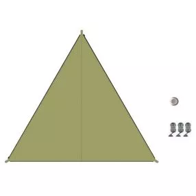 Camping-Sonnensegel Bent TC Zip Canvas Scandinavian, Design: moss