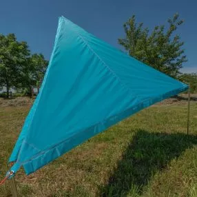 Camping-Sonnensegel Bent TC-Zip Protect Canvas, Design: Hawaiian ocean