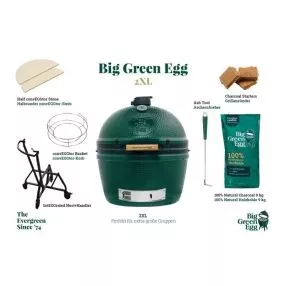 Holzkohlegrill Big Green Egg 2XLarge Starter Paket