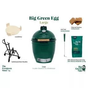 Keramikgrill Big Green Egg Large Starter Paket