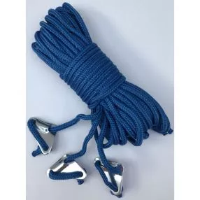 Abspannleinen-Set Bent Guy Ropes, light blue