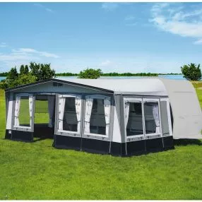Zelt Caravan Vordach Camping Brand Sonnendach Parasol XL Gr 31 für Wohnwagen 