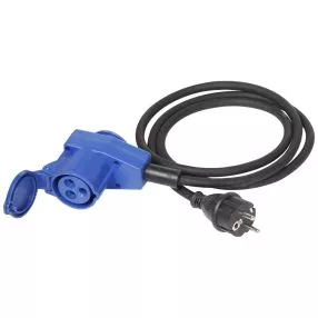 Adapter Winkelkupplung Brunner Adaptor Schuko/CEE 90 | 150 cm