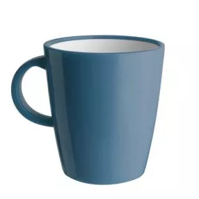 Camping-Tasse Brunner Henkelbecher, blau C48