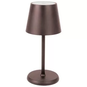 LED-Camping-Tischlampe Brunner Lucien | braun