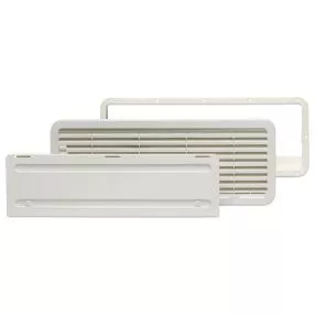 Dometic LS 200 unteres Lüftungsgitter für Absorberkühlschränke mit einer Tür | weiss