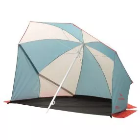 Strandschirm Easy Camp Coast, grau/blau/rot