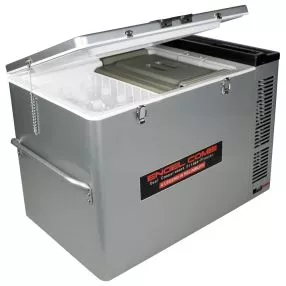 Kompressor Kühlbox mit Tiefkühlfach Engel MD80F-C-S