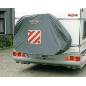 Veloschutzhülle für Wohnwagen und Wohnmobil Eurotrail Bike Cover Back