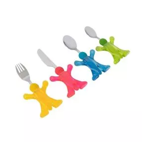 Besteckset Gimex Kids Line 4-teiliges Puppen-Besteck