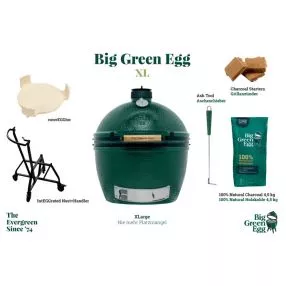 Holzkohlegrill Big Green Egg XLarge Starter Paket